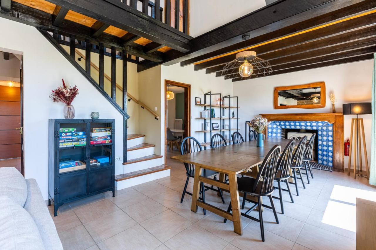 Superbe Maison Avec Piscine Et Jacuzzi Dans Les Dunes Амблете Екстериор снимка