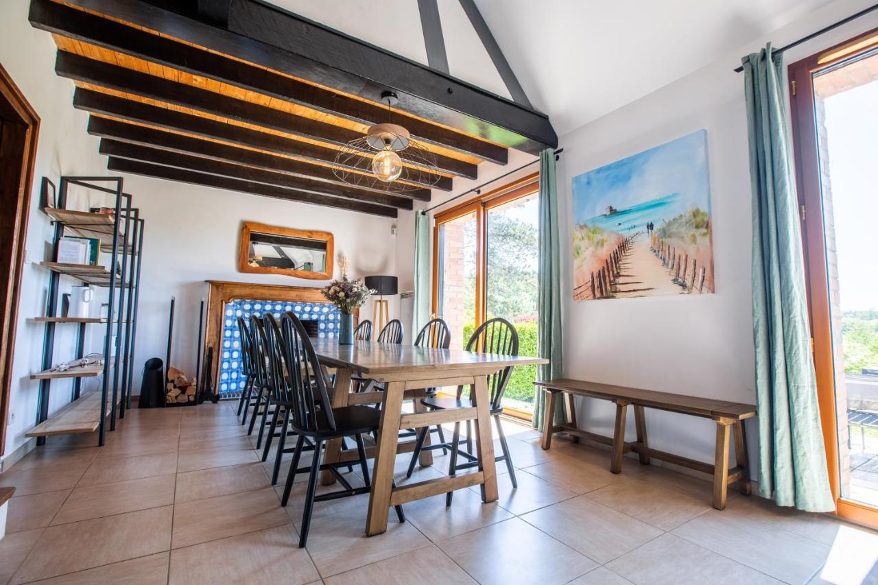Superbe Maison Avec Piscine Et Jacuzzi Dans Les Dunes Амблете Екстериор снимка